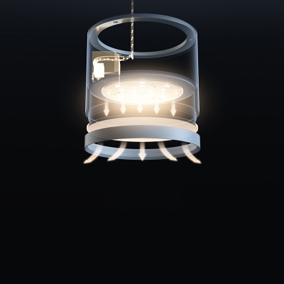 Cylinder Ceiling Light Minimalism Style 3