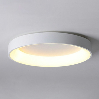 Metal Circular Flushmount Ceiling Lamp Nordic Style 4