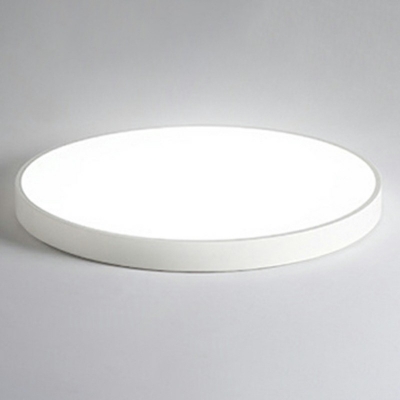 Acrylic Round Shade Modern Ceiling Light with 2