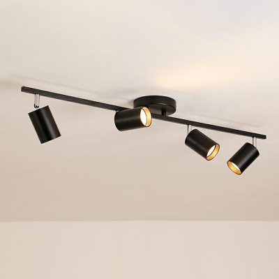 Modern Style Metal Led Track Lighting Ultra Surface Mounted Spotlight for Store and Commercial