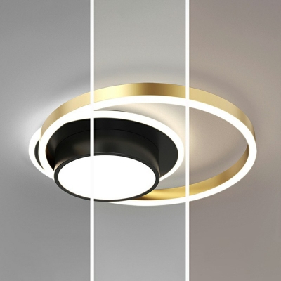 Nordic Style Flush Mount LED Light Acrylic Ceiling Lighting Fixture for Bedroom