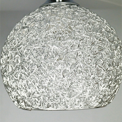 Pendulum Shape Mini Pendant Minimalist Aluminum 1 Head Art Deco Ceiling Pendant Lamp