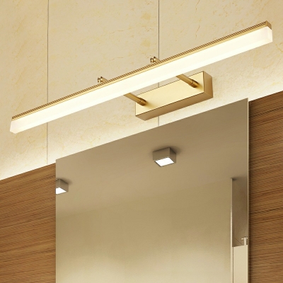 Linear LED Mirror Cabinet Vanity Wall Light Anti-fogging Vanity Sconce in White Light for Bathroom