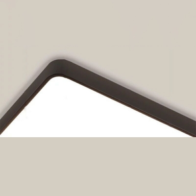 Contemporary Ceiling Light with LED Light Square 2