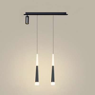 Minimalist 360°Adjustable Spotlight Design Island Light Torch-shaped LED Lighting Fixture for Dining Room