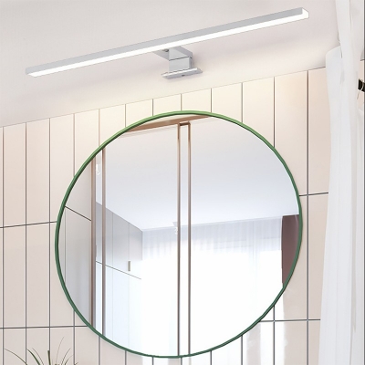 Modern Simplicity Aluminium Elongated Wall Mounted Lighting LED Vanity Light for Bathroom