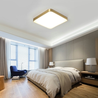 Contemporary Ceiling Light with LED Light Round 2