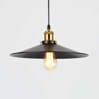 Industrial Hanging Pendant Light 1 Bulb Pendant for Dining Table Restaurant Kitchen