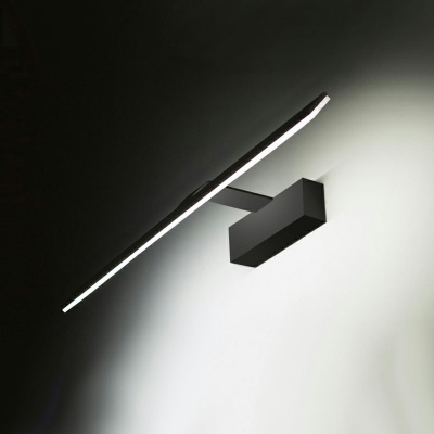 Contemporary Bathroom Vanity Light LED Linear 8.5 Inchs Wide Bathroom Wall Sconce for Dressing Table