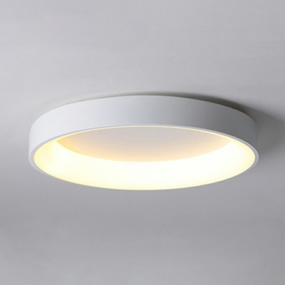 Metal Circular Flushmount Ceiling Lamp Nordic Style 4