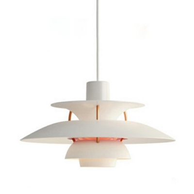 Modern Macaron Aluminum Hanging Pendant Light Three-Shade Hanging Lamp for Dining Table