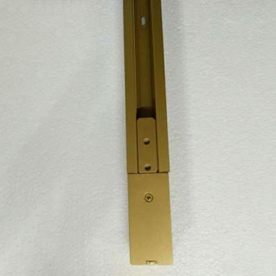 Brass Plated Cylinder Semi Flush Mount Spotlight 8.5