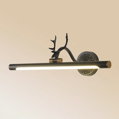 Tube Wall Lamp Contemporary Metal Indoor in Natural Light Vanity Lighting for Bathroom