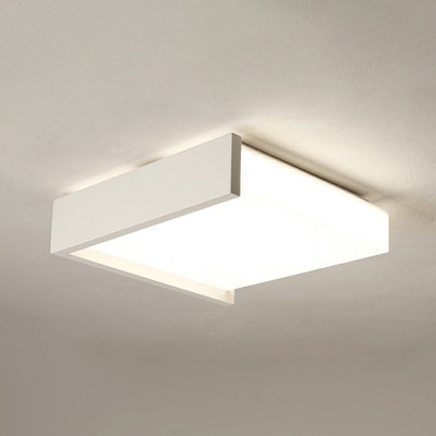 Arcylic Ceiling Fixture Modernism LED Flush Mount Light 4.5 Inchs Height for Bedroom