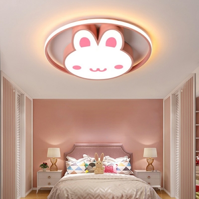Pink Rabbit Flush Lighting 19.5