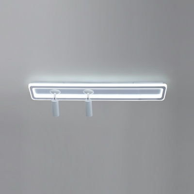 White LED Contemporary Ceiling Light 1.5