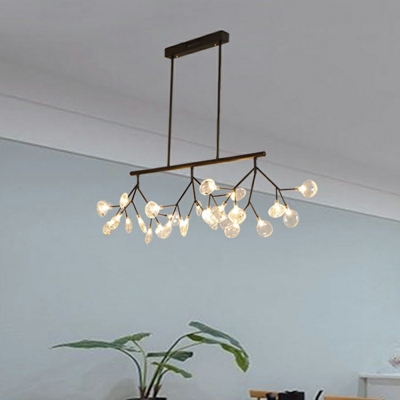 Nordic Style 27-Light Chandelier Bright Home Decorative LED Firefly Pendant Lights