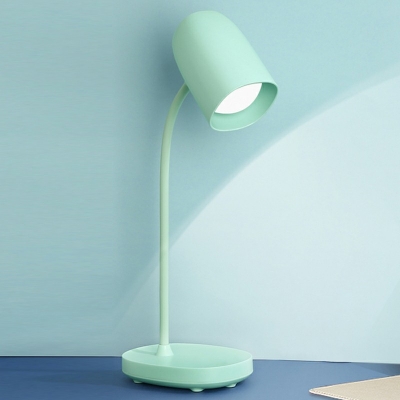 Dome Night Table Lamp Modernism 3 Colors Light Desk Lighting with Geometric Shape Pedestal