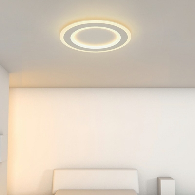 Modern Minimalist Metal Acrylic Led Ceiling Light for Hall and Kitchen