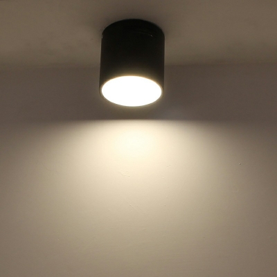 Modern Minimalist Metal Led Ceiling Light Decorated in Commercial Cafe and Home Corridor