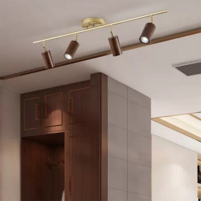 Modern Style Track Pendant Lighting Surface Mounted Home and Commercial Semi Mount Lighting