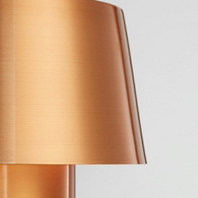Modern Style Pendant Light Metal 1 Light Hanging Lamp for Bedroom
