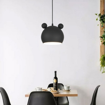 Multi Light Pendant Lighting Black 3 Light LED Modern Nordic Hanging Light Fixtures for Living Room