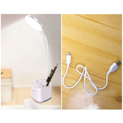 Simplicity Style LED Table Lamp 1 Head Desk Light USB Charging Table Light for Bedroom