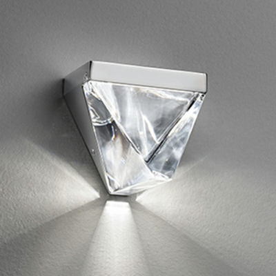 Uniquely Shaped Hanging Light Crystal Minimalism Natural Light Foyer Pendant Light