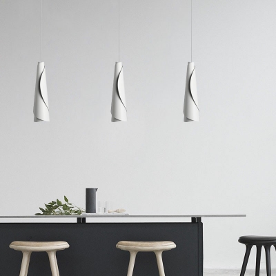 1-Light LED Modern Designer Hanging Lamp Contemporary Style Suspension Lighting