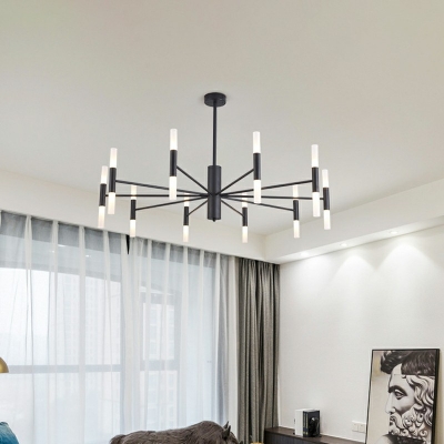 Modern Style Hanging Lights 20 Lights Chandelier for Living Room