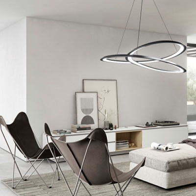 Modern Style Minimalist Chandelier Hanging Ceiling Lights for Living Room