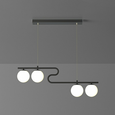 Ultra-Modern Island Lighting 5 Head Pendant Lights for Bar Dining Room