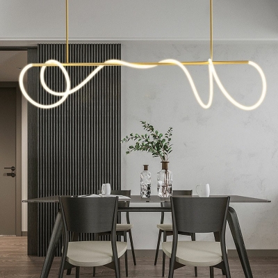 Billiard Chandelier Gold Color Pendant Light Fixtures for Dining Room Bar Office