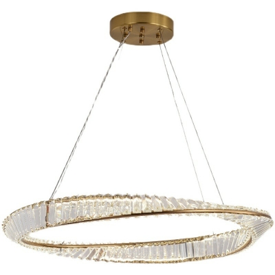 Modern Style Chandelier Light Fixtures Crystal Chandelier Lamp for Living Room Bedroom Dining Room