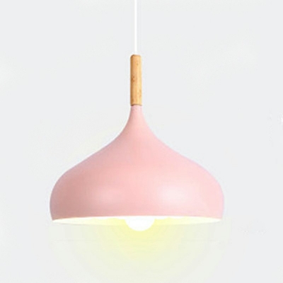 Nordic Style Macaron Hanging Light Modern Minimalisma LED Pendant Light for Coffee Shop