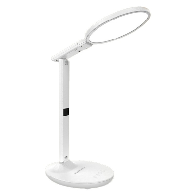 Adjustable LED Night Stand Lighting Designer Plastic Table Lamp in 3 Colors Light