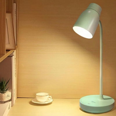 Adjustable LED Table Lamp for Bedroom Modernist 1 Head Macaroon Style Desk Light