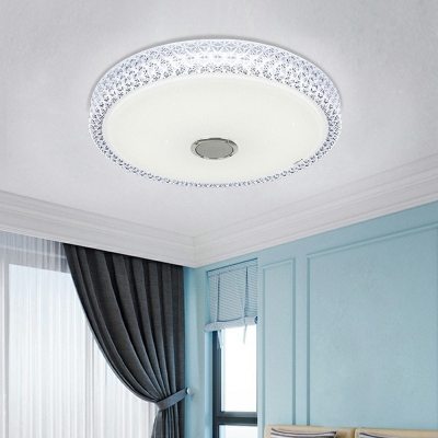 Modern Style Smart Bluetooth Flush Mount Ceiling Light LED Living Room Foyer Bedroom Flush Mount
