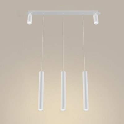 Modern Style Spotlight Design Island Light Cylindrical LED Hanging Light for Dining Room Table