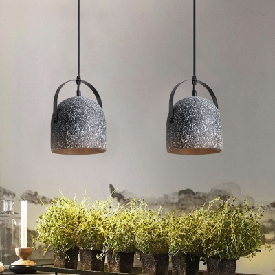 Nordic Style Cement Pendant Light Modern Style LED Hanging Light for Bar Shopwindow