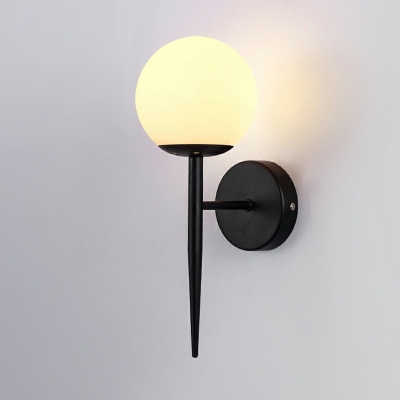 Simple Molecular Spherical Wall Lamp 1 Bulb Exterior Wall Mounted Light Fixtures