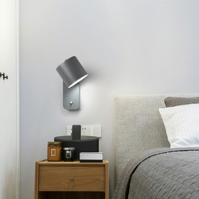 Single Bedside Rotatable Reading Wall Light 10