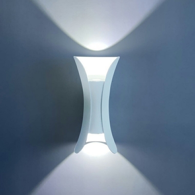 Special Wall Sconce Light 2 Lights Contemporary Modern Aluminum Shade Indoor Wall Mount Light