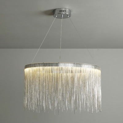 Tassel Shape Hanging Light Kit Chandelier for Living Room Bedroom Dining Room