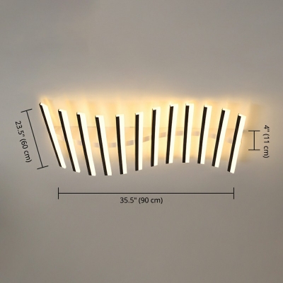 Curve Shape Ceiling Light 35