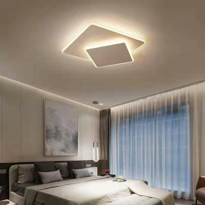 Modern Crystal Acrylic Flush Mount Light Creative Home Decoration Dimmable LED Light
