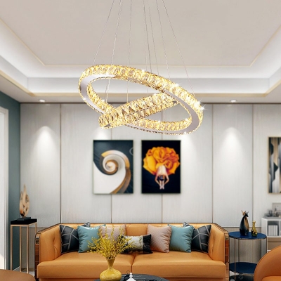 Modernist Chandelier Lamp Crystal Chandelier Light Fixtures for Living Room Children's Room