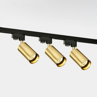 Contemporary Style 3-Light Track Spotlights LED Semi Flush Mount Light for Sleeping Room