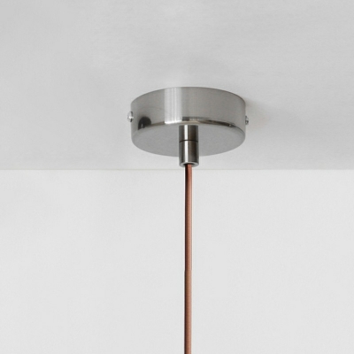 Japanese Style Wood Pendant Light Modern and Simple Cylinder Hanging Light for Bedside Dinning Room